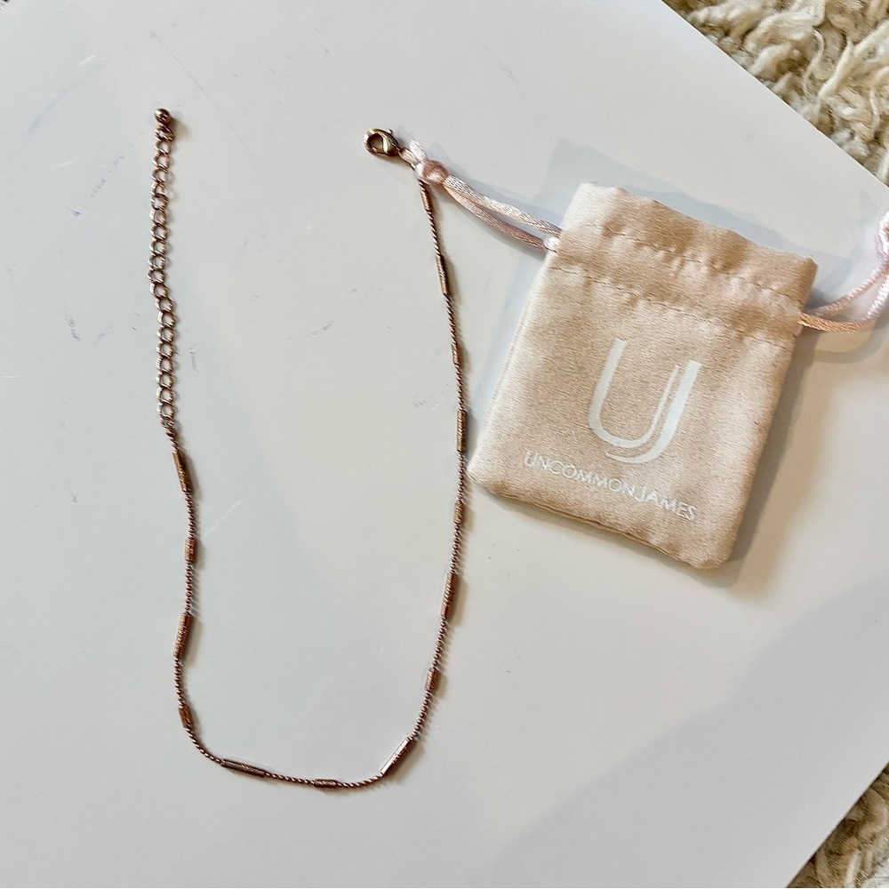 Uncommon James Rose Gold Choker Necklace